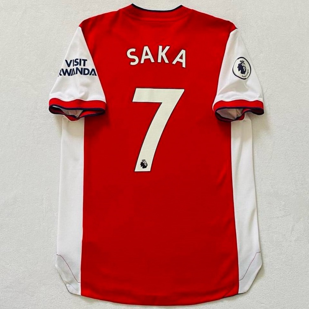 Arsenal Saka 2021 22 home PLAYER VERSION
Premier League jersey